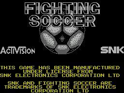 Fighting Soccer (1989)(Activision)